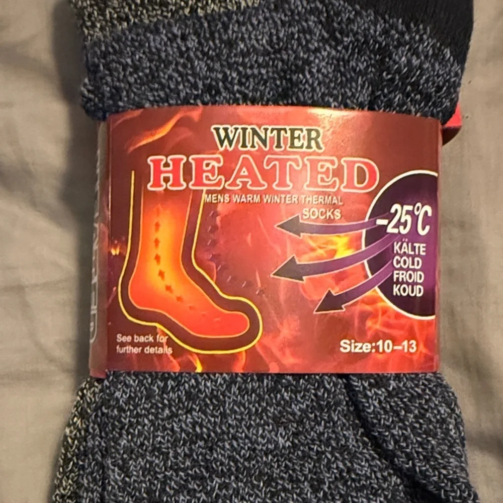 3 Pack Winter Heated Thermal Socks -